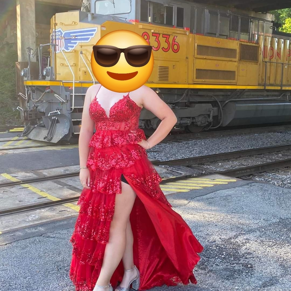 Beautiful Red Prom Dress